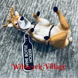 Drunk Reindeer Wine Bottle Holder